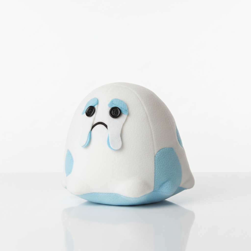 Spooky Blob Ghost Plushie